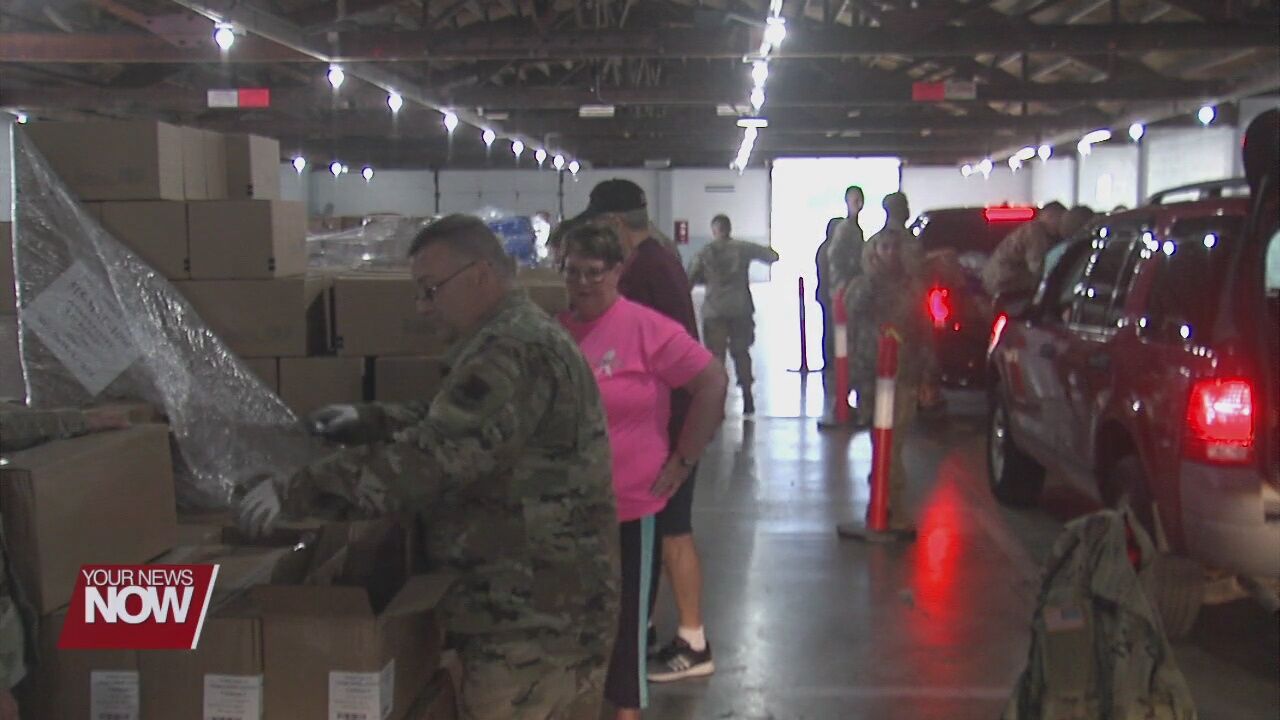 West Ohio Food Bank holds June food distribution event in Auglaize County Friday